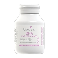 BioIsland孕妇海藻油DHA 60粒 保质期：07/2026