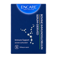 ENCARE 活性耳牛球蛋白免疫胶囊60粒(成人版) 保质期:09/2028