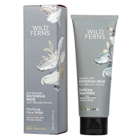 Wild Ferns 罗托鲁瓦麦卢卡蜂蜜泥浆净肤面膜 100ml 保质期：07/2029